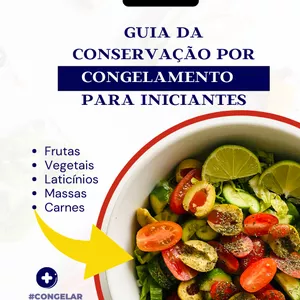 Imagem de capa para o Curso online GUIA-EBOOK  PARA CONGELAMENTO DE ALIMENTOS