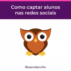 Imagem de capa para o Curso online Como captar alunos nas redes sociais