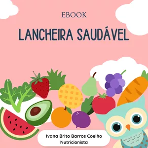 Imagem de capa para o Ebook E-book Lancheira Saudável 