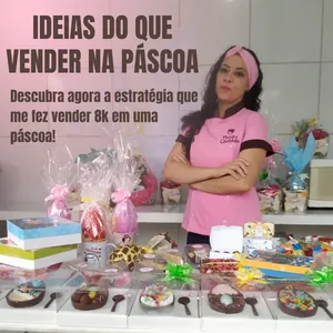 Imagem de capa para o Ebook IDEIAS DO QUE VENDER NA PÁSCOA