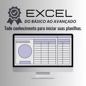 Imagem de capa para o Ebook Excel para o mercado de trabalho (Do básico ao avançado)