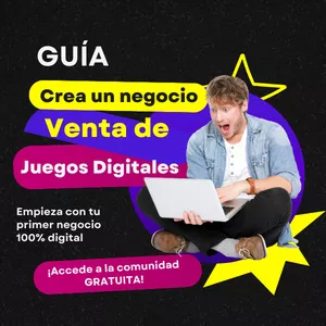 Imagen de portada para Ebook Guía Cómo Crear un Negocio Rentable Vendiendo Juegos Digitales de PS3 y PS4 en redes sociales