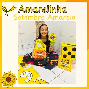 Imagem de capa para o Ebook Amarelinha Setembro amarelo