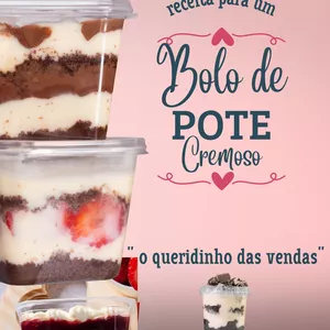 Imagem de capa para o Ebook Bolo de pote 
