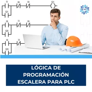 Imagen de portada para Curso online Lógica de Programación Escalera para PLC