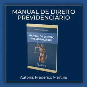 Imagem de capa para o Curso online eBOOK - MANUAL DE DIREITO PREVIDENCIÁRIO