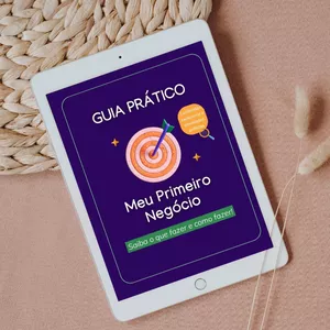 Imagem de capa para o Ebook GUIA PRÁTICO MEU PRIMEIRO NEGÓCIO!