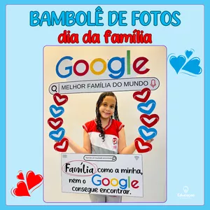 Imagem de capa para o Ebook Bambolê de fotos dia da família