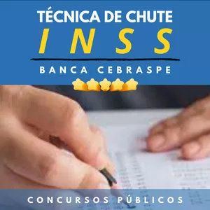 Imagem de capa para o Ebook TÉCNICA DE CHUTE - BANCA CEBRASPE INSS