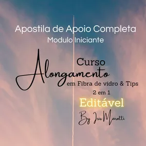 Imagem de capa para o Curso online Apostila Fibra e Tips Completa Editável - 2 em 1