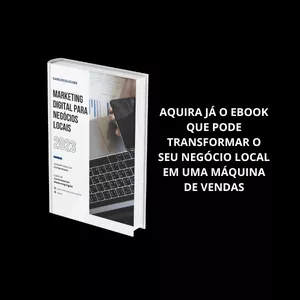 Imagem de capa para o Ebook Marketing Digital para Negócios Locais