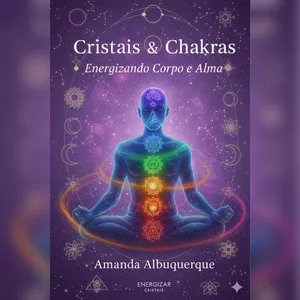 Imagem de capa para o Ebook Cristais e Chakras : Energizando Corpo e Alma.