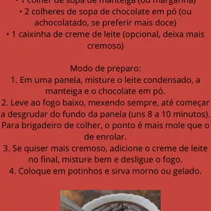 Imagem de capa para o Ebook 20 Receitas fáceis e rápidas 