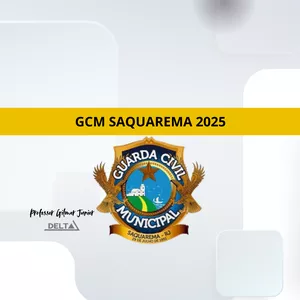 Imagem de capa para o Curso online GCM SAQUAREMA 2025