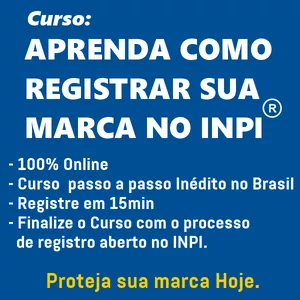 Imagem do curso Aprenda como registrar sua Marca no INPI em 15min