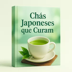 Imagem de capa para o Ebook Chás Japoneses que Curam 