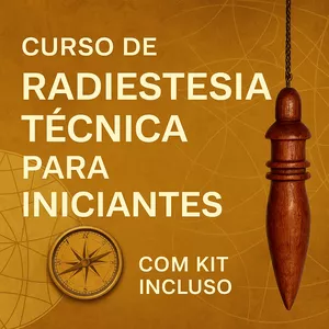 Imagem de capa para o Curso online Radiestesia Técnica Essencial com Kit Prático - Desperte Seu Dom Natural e Transforme sua Vida!