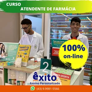 Imagem do curso Curso de Atendente de Farmácia