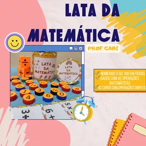 Imagem de capa para o Ebook LATA DA MATEMÁTICA