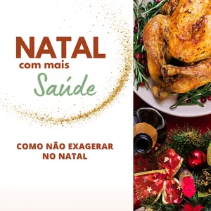 Imagem de capa para o Ebook Natal com mais saúde e +