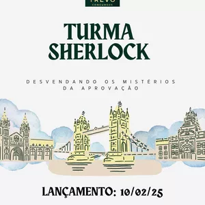 Imagem de capa para o Curso online TURMA SHERLOCK