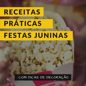 Imagem de capa para o Ebook RECEITAS JUNINAS