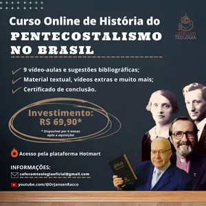 Imagem de capa para o Curso online História do Pentecostalismo no Brasil