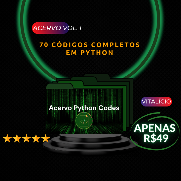 Imagem do curso Acervo Python Codes