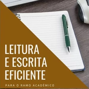 Imagem de capa para o Ebook E-book Leitura e escrita eficiente