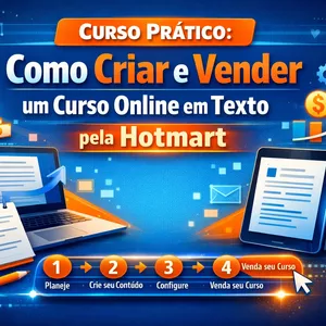 Imagem do curso Do Zero à Publicação: Curso Online em Texto na Hotmart