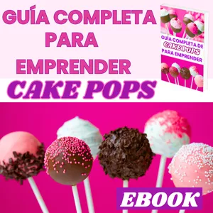Imagen de portada para Curso online Guía completa de CAKE POPS para emprender