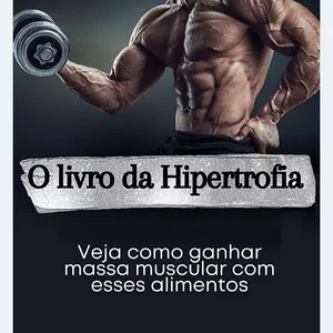 Imagem de capa para o Ebook O Livro da Hipertrofia 