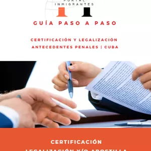 Imagen de portada para Ebook GUIA PASO A PASO CERTIFICADO ANTECEDENTES PENALES | VENEZUELA