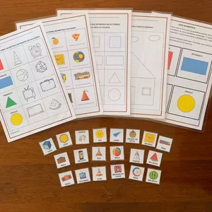 Imagem de capa para o Ebook COMBO FORMAS GEOMÉTRICAS