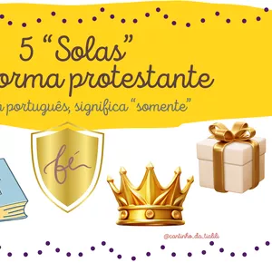 Imagem de capa para o Ebook RECURSO VISUAL REFORMA PROTESTANTE