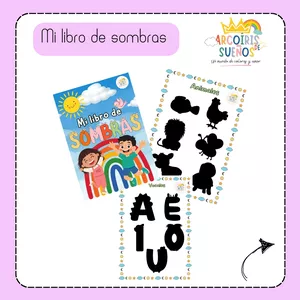 Imagen de portada para Ebook Mi libro de sombras 🧩🌈