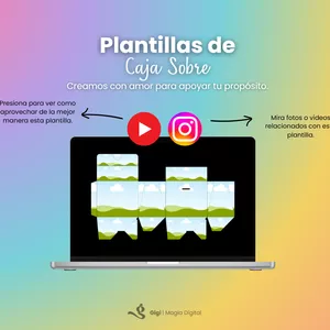 Imagen de portada para Ebook Plantillas de Caja Sobre
