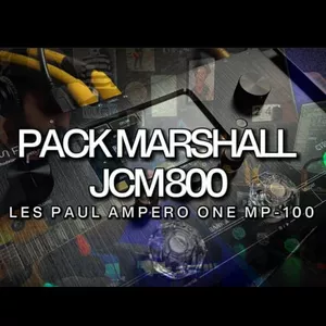 Imagem de capa para o Curso online HOTONE AMPERO ONE MP-100 PACK LES PAUL MARSHALL JCM 800 4 PRESETS + IRS 