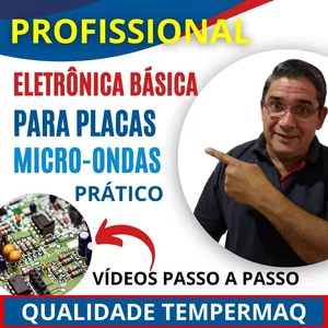 Imagem de capa para o Curso online Eletrônica Para Conserto de Placas de Micro-ondas