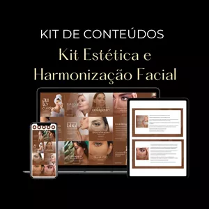 Imagem do curso Estética e Harmonização Facial - Kit de Conteúdos