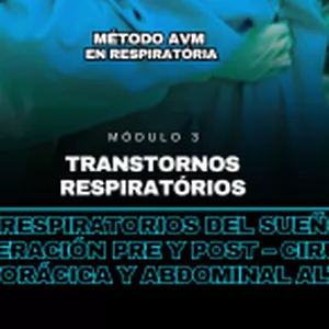 Imagen de portada para Curso online TRANSTORNOS RESPIRATÓRIOS 
