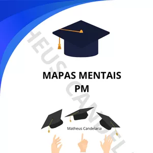 Imagem de capa para o Ebook MAPAS MENTAIS - PMMG