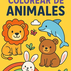 Imagen de portada para Ebook Libro infantil para colorear