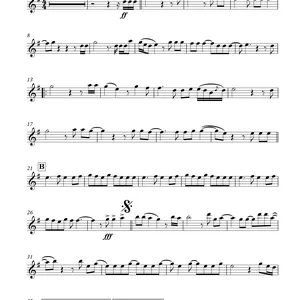 Imagem de capa para o Ebook PARTITURA SET FIRE TO THE RAIN (ADELE) - CLARINETE