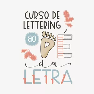 Imagem de capa para o Curso online Curso de Lettering Ao Pé da Letra