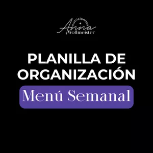 Imagen de portada para Curso online Planilla Menú Semanal 2.0