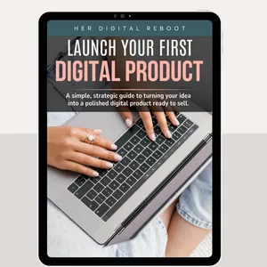 Cover image for Ebook Launch Your First Digital Product