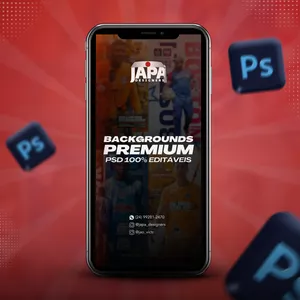 Imagem de capa para o Curso online Backgrounds Premium - 100% Editáveis