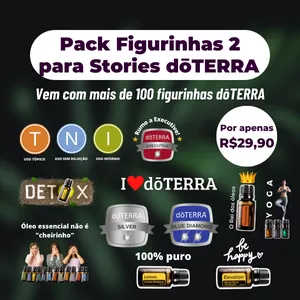 Imagem do curso Pack Figurinhas 2 para Stories dōTERRA 