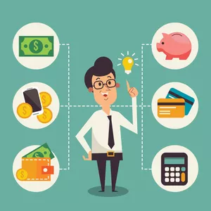 Imagem de capa para o Ebook EBook Finanças + Planilha